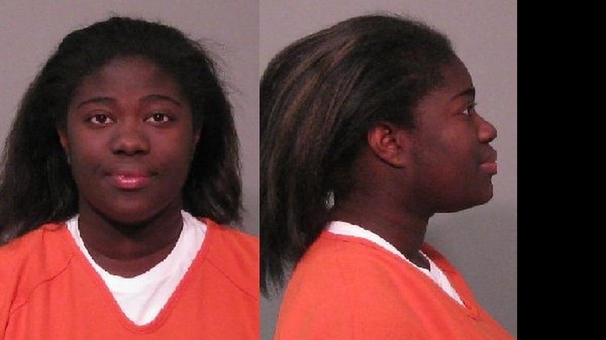 
Briana Johnson appears in federal court on Wednesday. She faces the death penalty in connection with the shooting deaths of Doug and Debbie London
