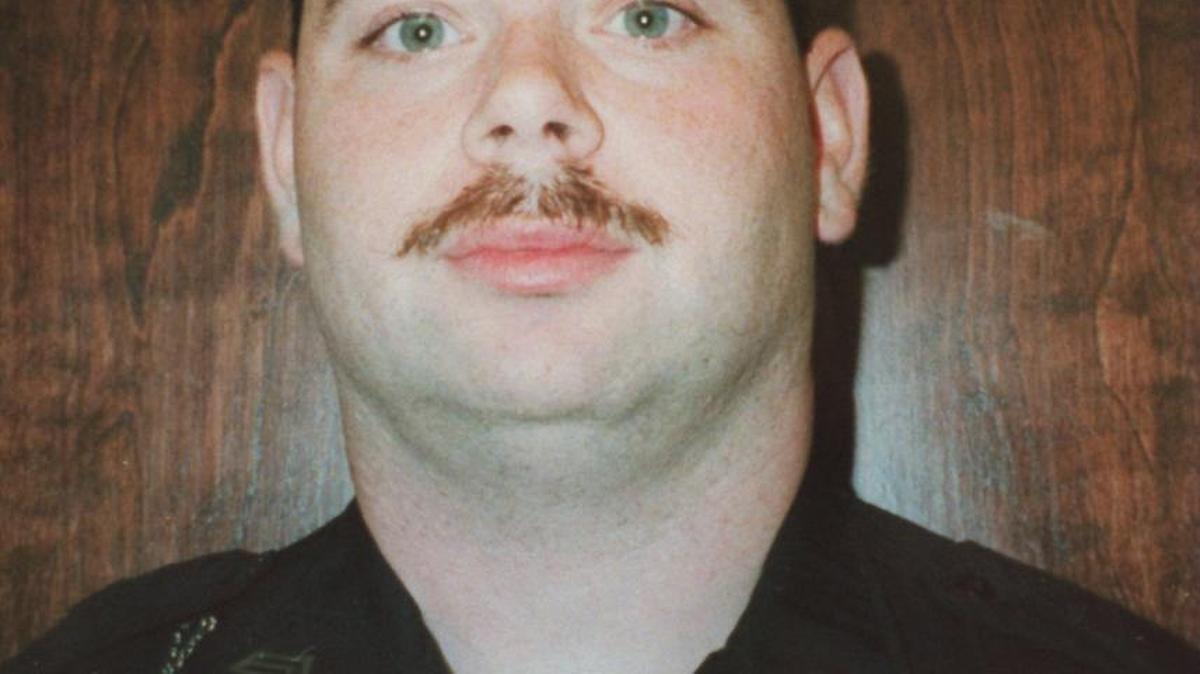 Davidson police Officer Mark Swaney, 26, who was killed in the line of duty on Dec. 25, 1997.