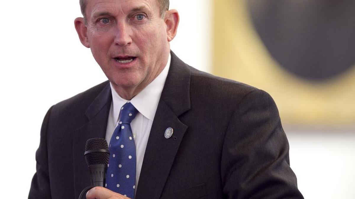 Senator Harry Brown of Jacksonville, show in this 2014 file photo, said on Wednesday: “So when you talk about trust, I think the city of Charlotte has been as disingenuous as anybody I’ve ever seen.”