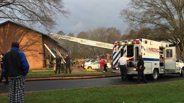 2 rescued from Charlotte apartment fire; 1 seriously injured ...