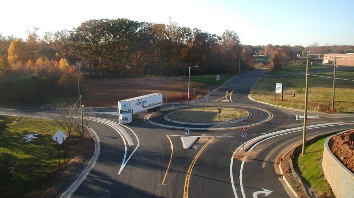 Use turn signal when leaving a roundabout