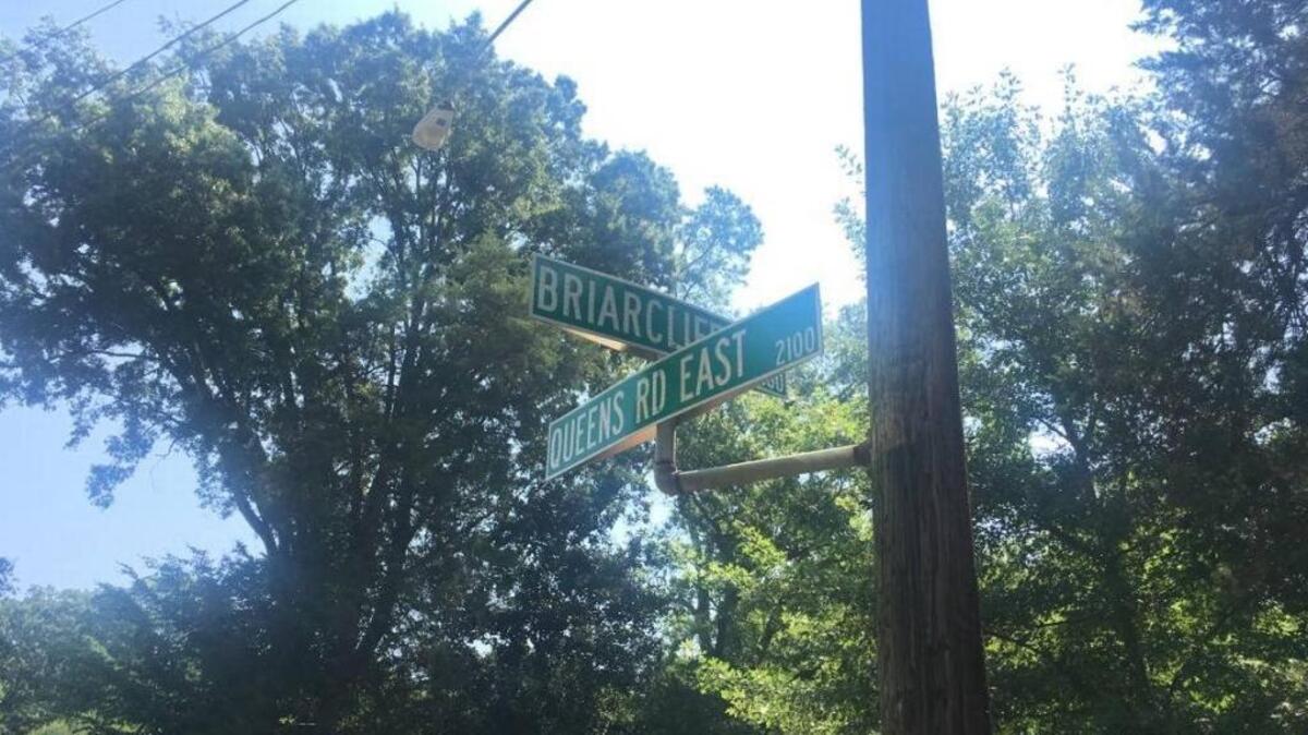 The Myers Park street where a teen was attacked Wednesday is quiet.