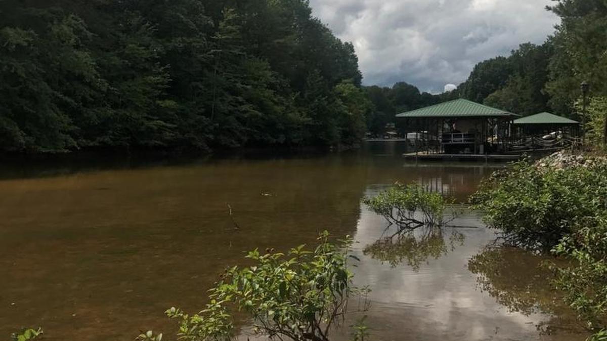 A man’s body was found floating in Lake Norman Saturday morning.