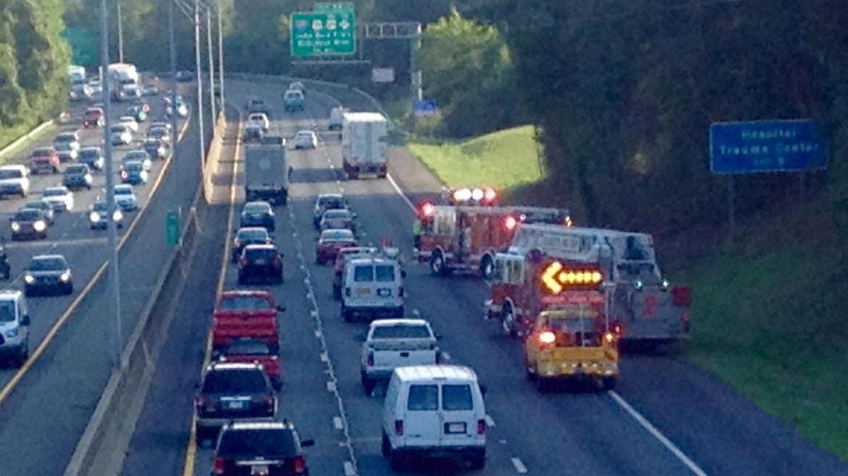 
A wreck with injuries backed up traffic on Interstate 77 northbound near Remount Road shortly after 8:30 a.m. Tuesday.
