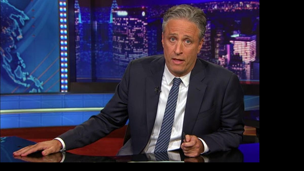 
Jon Stewart reflected on the shooting at Emanuel AME Church during Thursday’s episode of The Daily Show

