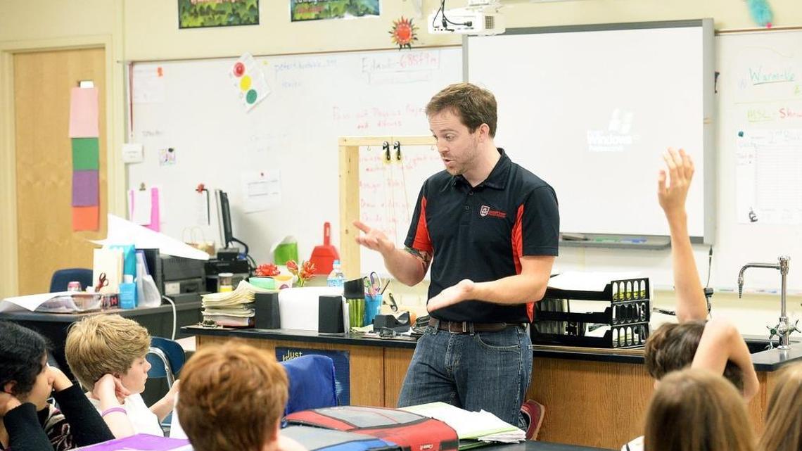 Alexander Graham Middle School in Charlotte’s Myers Park neighborhood is one of the schools that will offer seats to students opting out of persistently low-scoring schools.