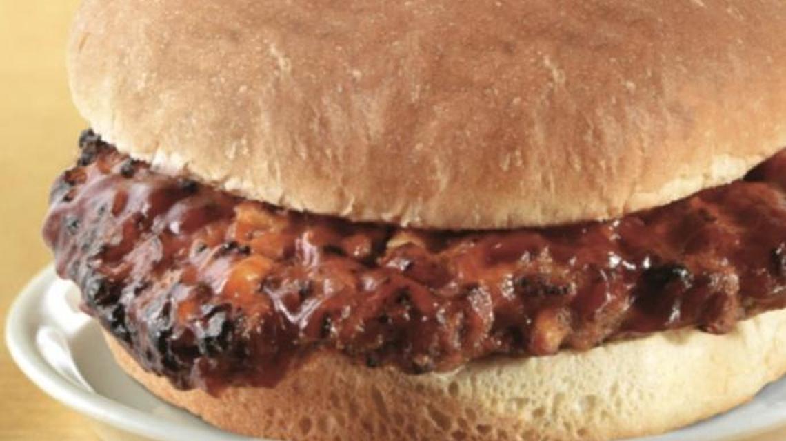 The Char-Meck-A-Nator sandwich debuted Tuesday in CMS elementary and middle schools.