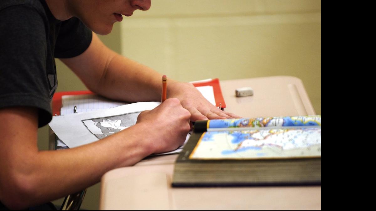 
In-school suspensions are one of the alternatives Charlotte-Mecklenburg Schools is using to reduce out-of-school suspensions. With in-school suspensions,students are removed from traditional classrooms and complete their work under the supervision of a designated teacher.
