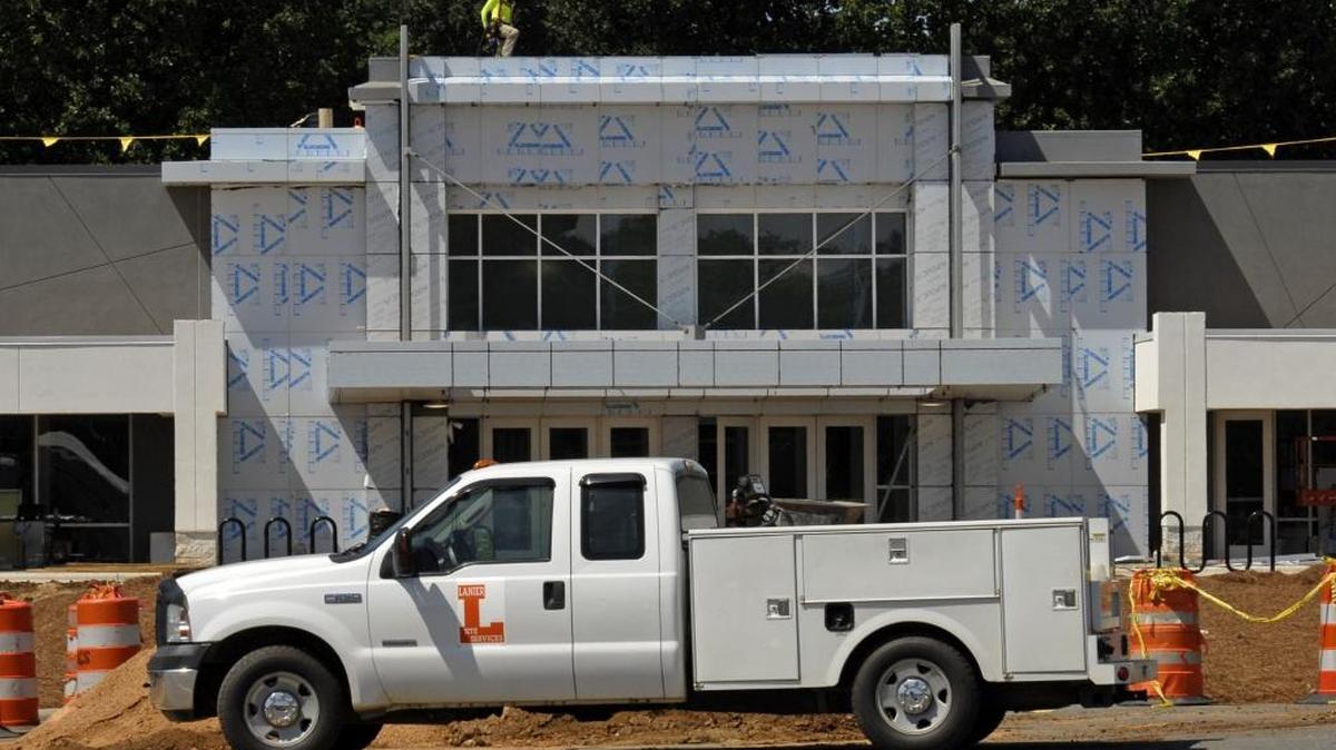 Movement School under construction in west Charlotte before opening in August 2017. The applications for 2019 include a spinoff to open in east Charlotte.