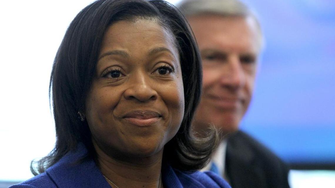 Elizabeth City State University Chancellor Stacey Franklin Jones abruptly resigned on Monday.