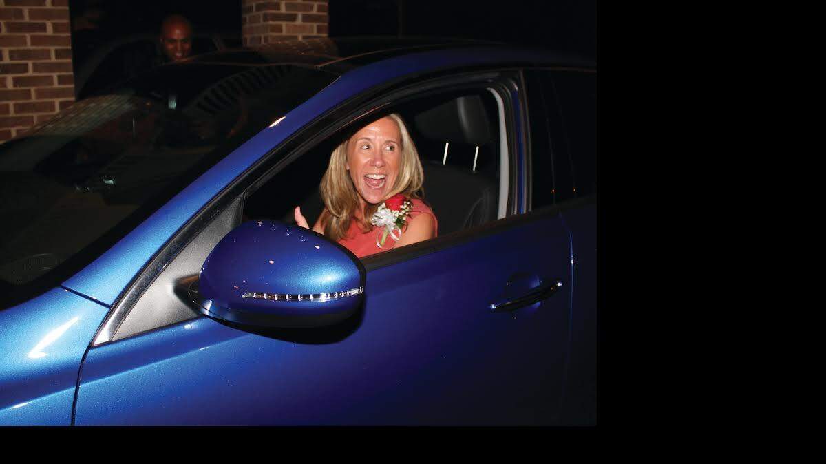 
As part of the Union County Public Schools Teacher of the Year Award, Lisa Austen received a one-year lease of a new car from Union County Kia.
