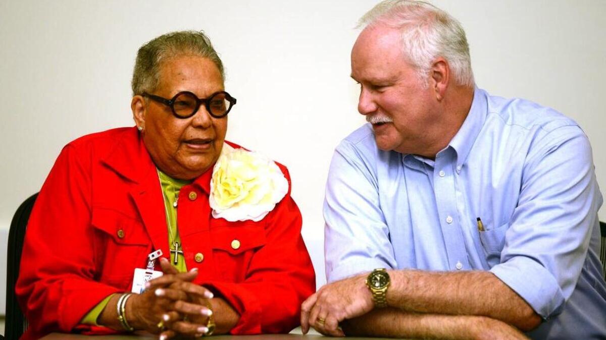Mecklenburg County commissioners Vilma Leake (left) and Jim Puckett, both former school board members, are among four commissioners who have asked for a Tuesday vote on the Charlotte-Mecklenburg Schools student assignment plan.