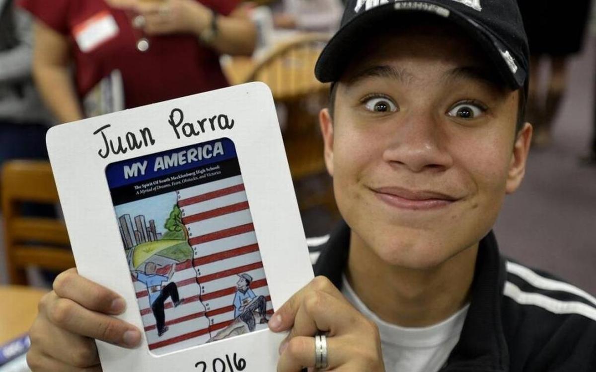 South Mecklenburg High helped its English learner students tell their stories of immigration in 2016.