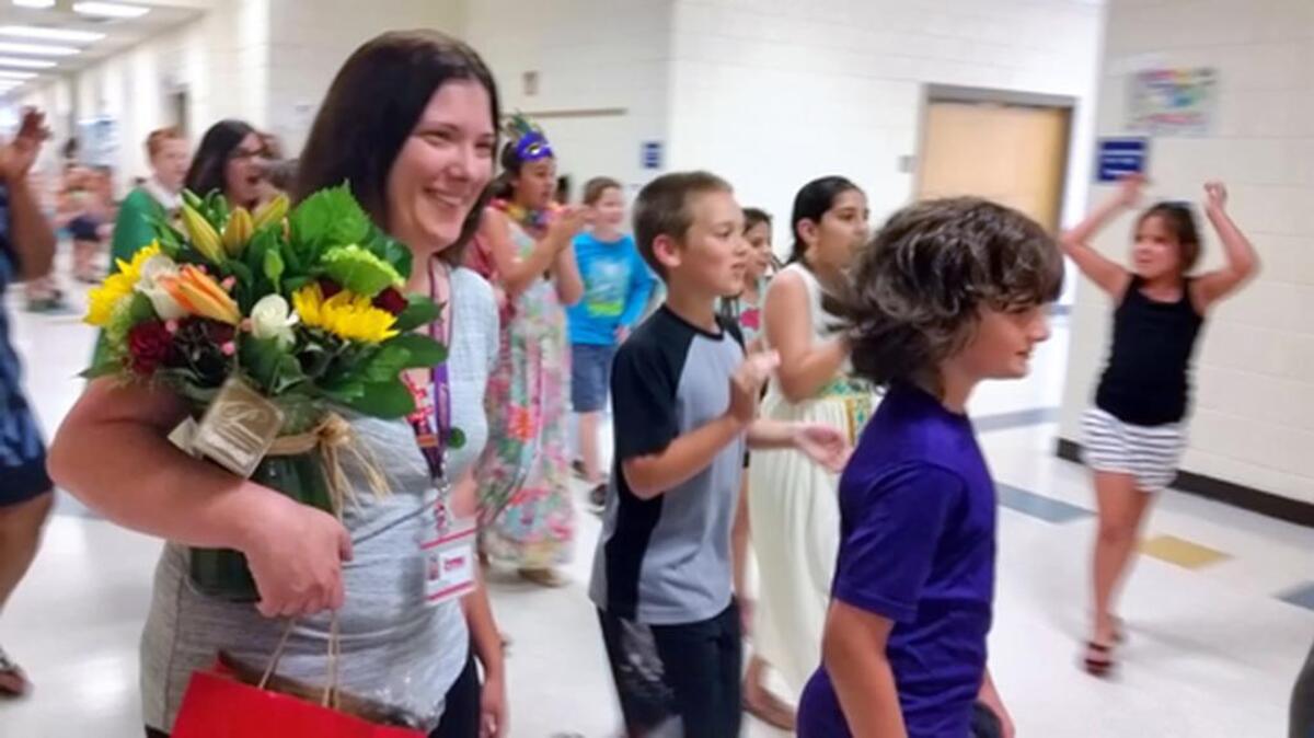 Tammy Dookhith of Torrence Creek Elementary School was named Charlotte-Mecklenburg Schools’ 2016 teacher assistant of the year.