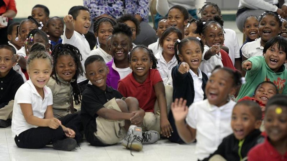 Charlotte-Mecklenburg’s Walter G. Byers School, where 89 percent of students are black and most come from low-income homes, is an example of a hypersegregated school.