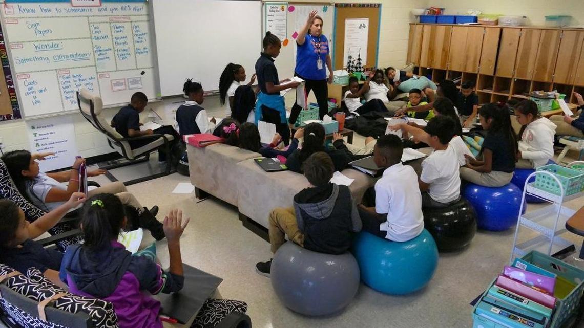 Observer file photo from Nations Ford Elementary.