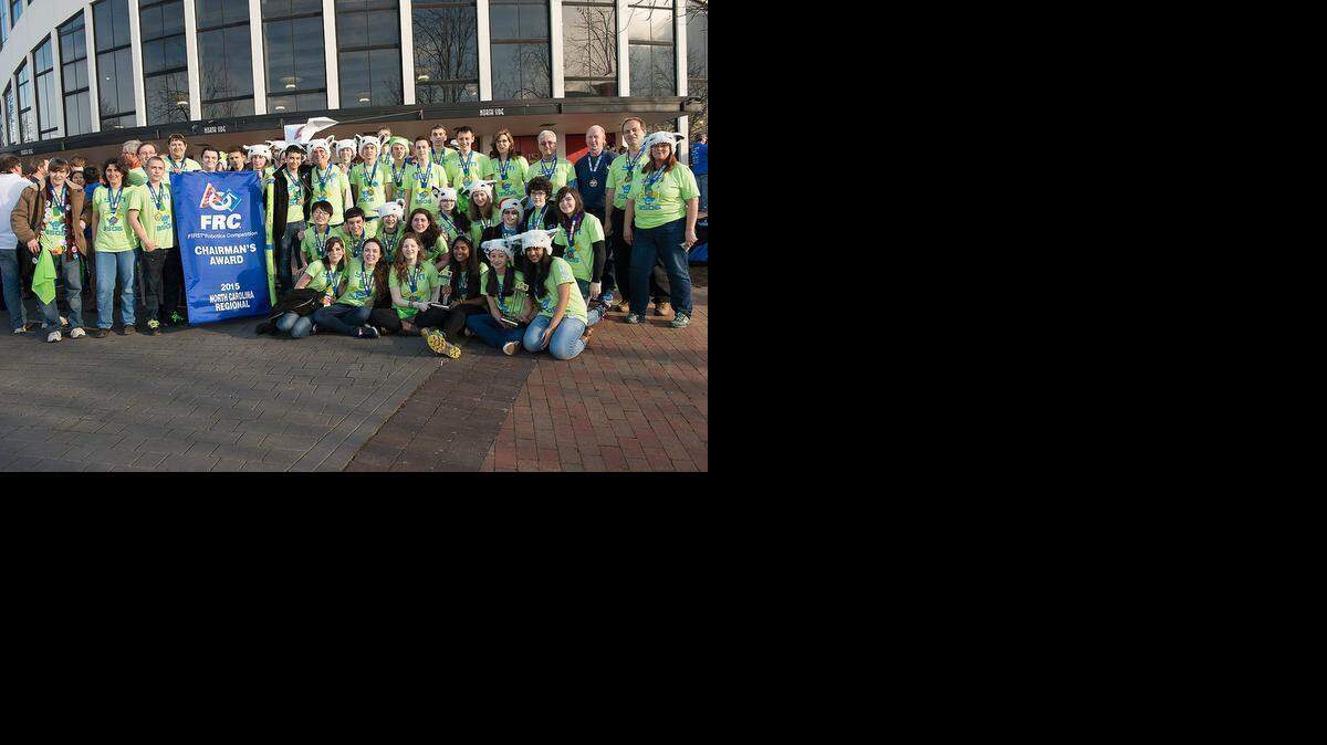 
The YETI Robotics team has about 30 members, drawn from public, private, charter and home schools around Charlotte.
