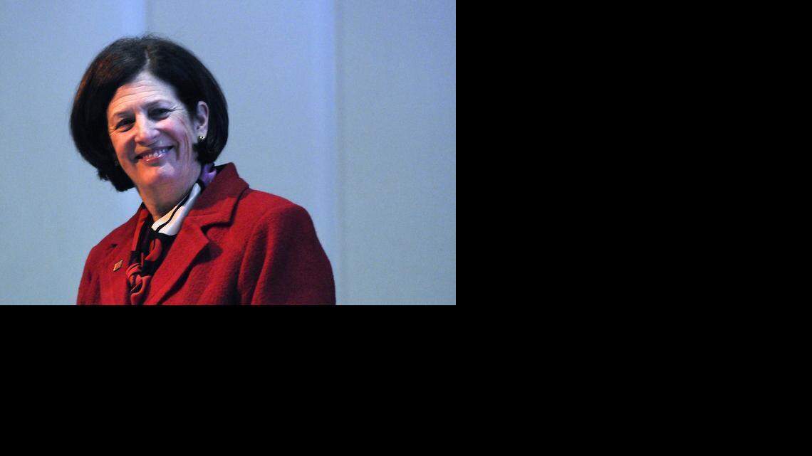 
Charlotte-Mecklenburg Schools is projecting it will need an additional $27.6 million from the county to keep its programs and staffing the same next year. “That number is a high number before we get started,” said Superintendent Ann Clark, shown in January.



