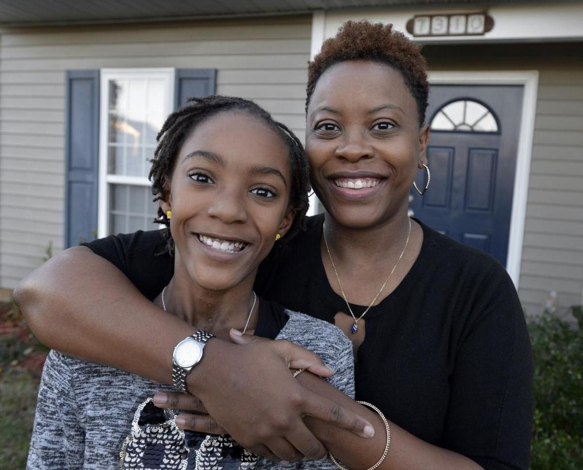 Chavon Carroll (right) ran into a series of roadblocks looking for alternatives to a low-performing middle school for her 11-year-old daughter Jordan.