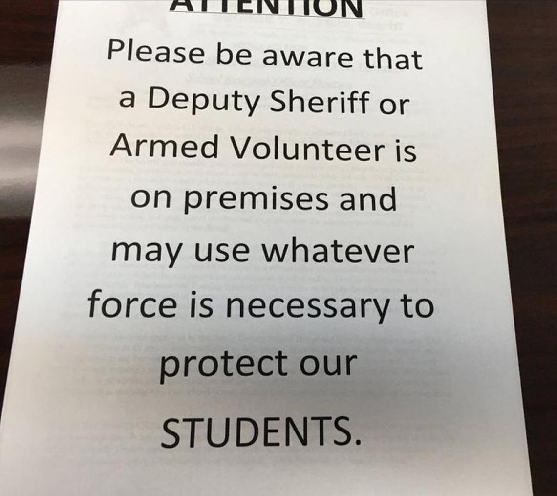 The Stanly County school board recently unanimously passed a measure that would allow the Stanly County sheriff to use armed volunteers to help protect students.