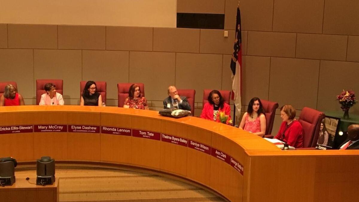 The Charlotte-Mecklenburg Schools Board of Education met on June 27 for the first reading of the proposed amendment to reduce and avoid out of school suspensions for students in pre-kindergarten through second grade.