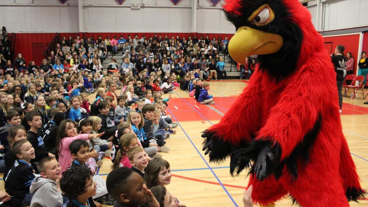 Union Academy Charter School held an assembly to celebrate its character education award.