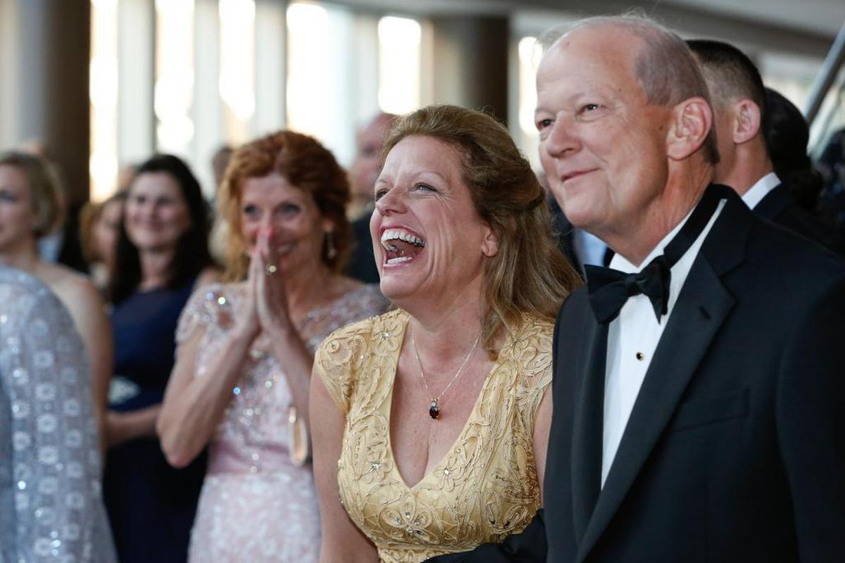 Winthrop University held an inaugural gala and dinner to celebrate the university's 10th president Jamie Comstock Williamson on March 29, 2014. She would be fired less than 3 months later. 