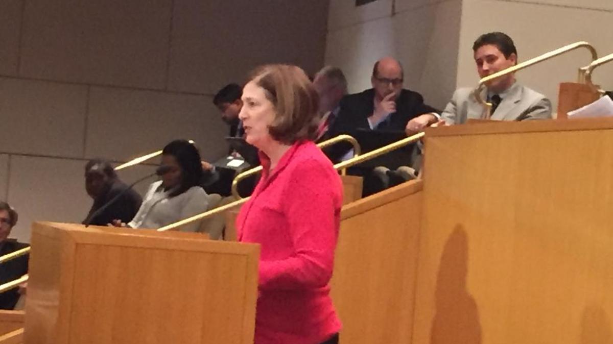CMS Superintendent Ann Clark told Mecklenburg County commissioners the district’s magnet school plan isn’t designed to solve academic problems.