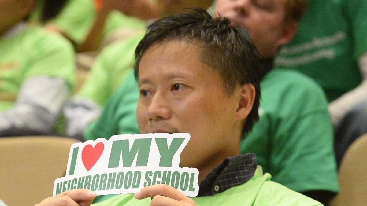Anxiety over possible changes to neighborhood schools brought large crowds to board meetings last spring.