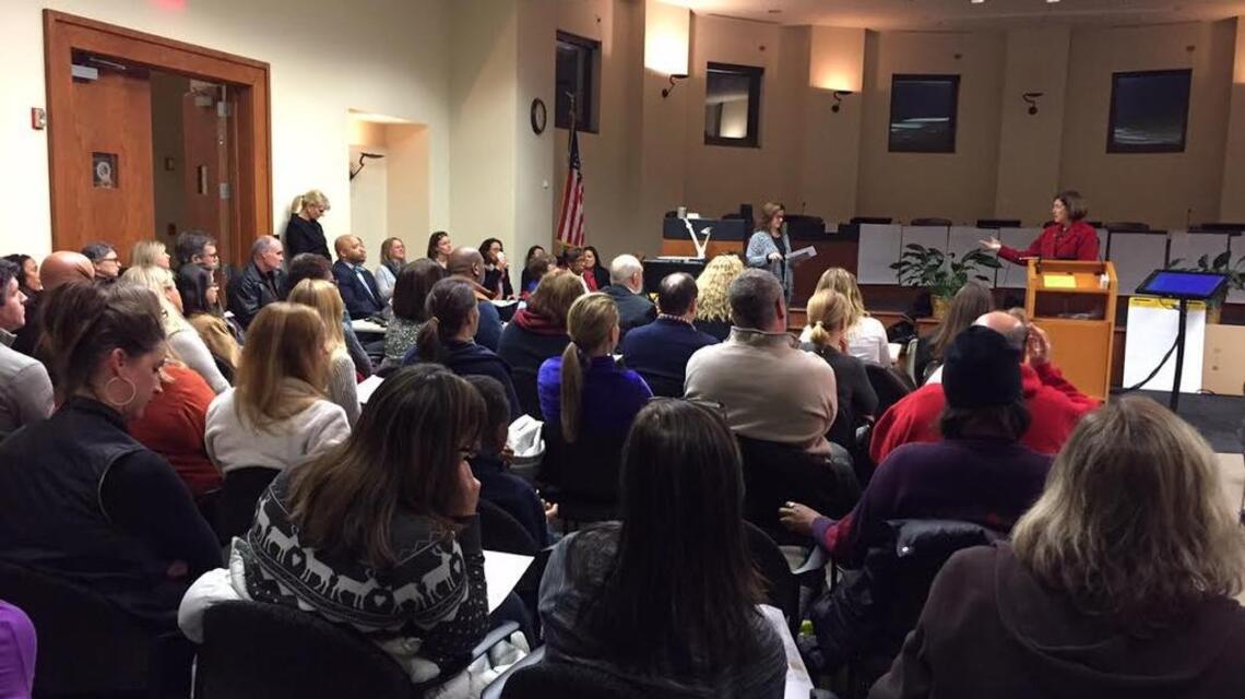 CMS parents and elected officials pack Cornelius student assignment meeting