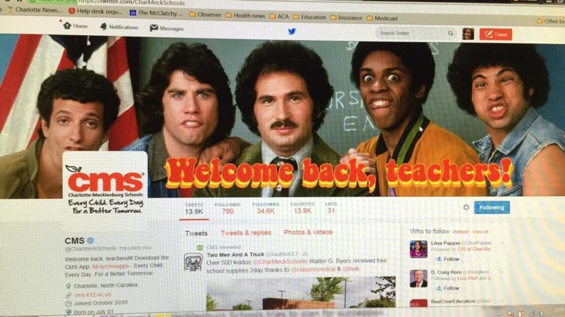 @CharMeckSchools is ready for #BackToSchool on social media