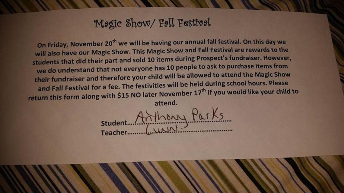 PTA sales fests: Should parents pay so their kids can play?