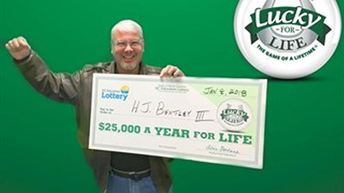 Hazard Bentley III of Charlotte won $25,000 a year for life in the state lottery Dec. 4. On Monday, he decided to take a lump sum of $390,000 instead and spend it all in a heartfelt way.