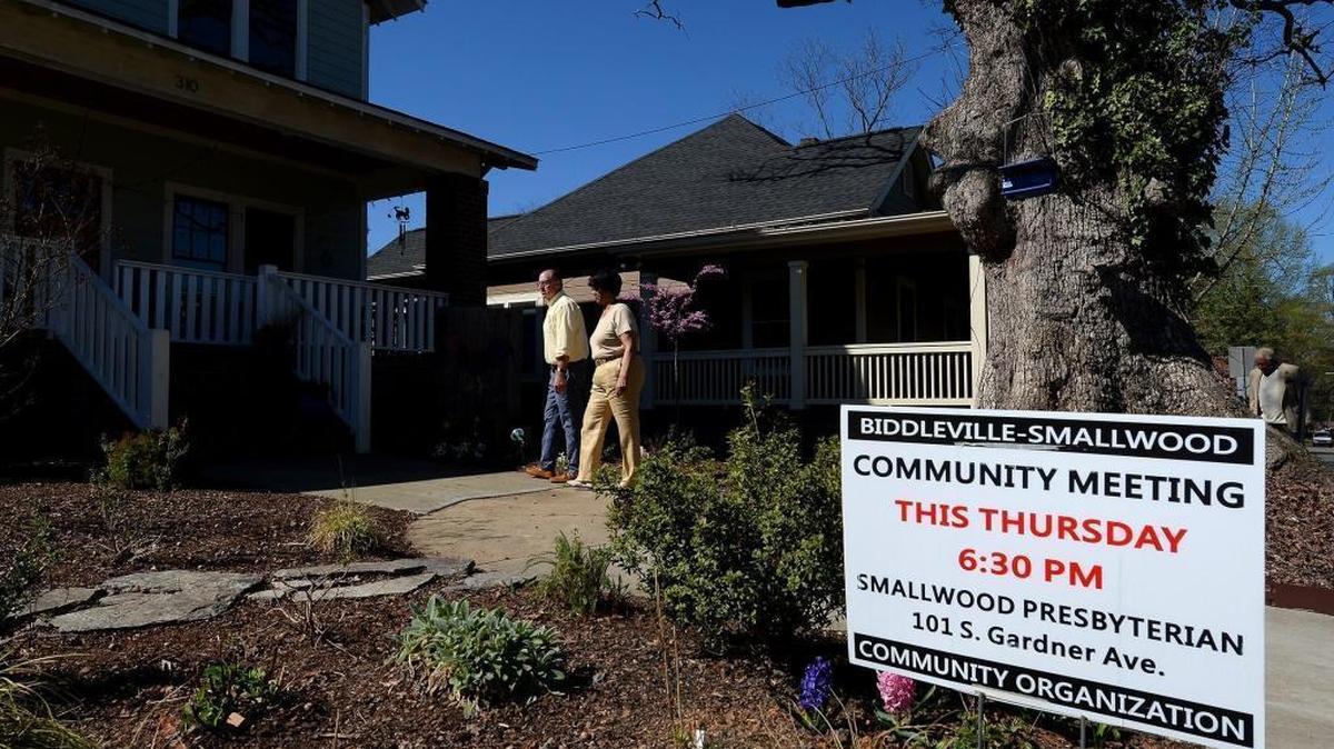 Charlotte may launch a pilot program called "Aging in Place" to help low-income seniors in gentrifying neighborhoods like Biddleville and Smallwood near uptown.