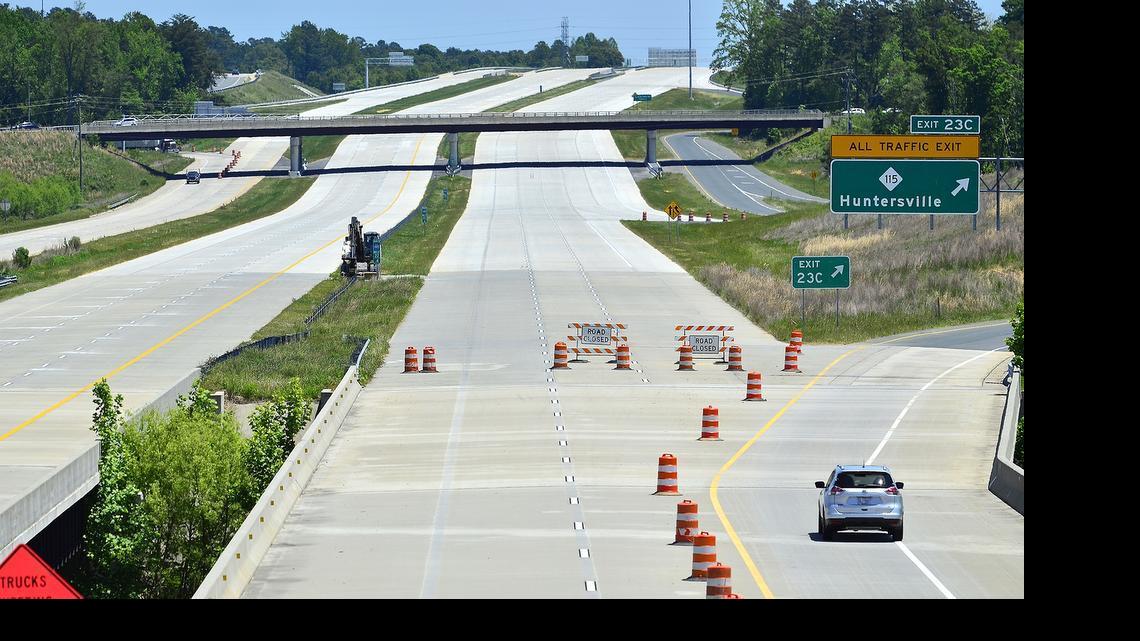 
The last segment of Interstate 485 will open Friday. The N.C. Department of Transportation and local officials favor toll lanes and toll roads for future projects. 
