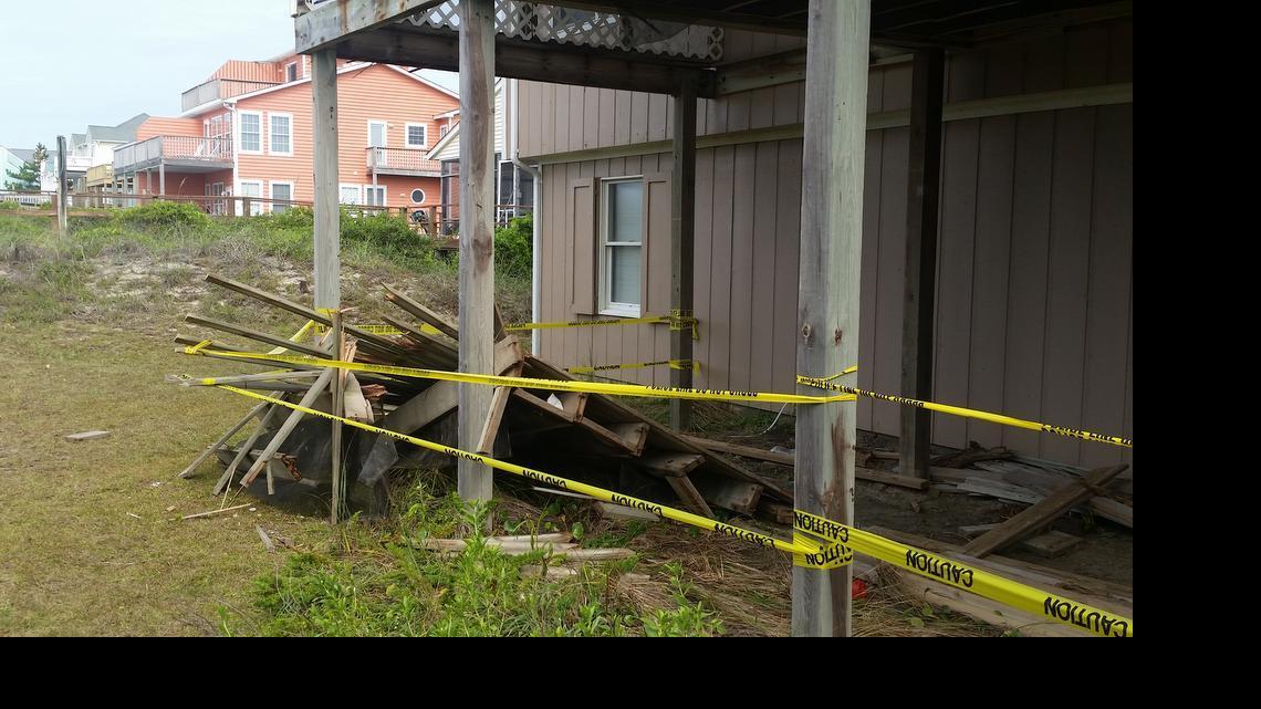 
Authorities blamed nails deteriorated by years of exposure to the sand, salt and moisture from the ocean for a deck collapse that injured 24.
