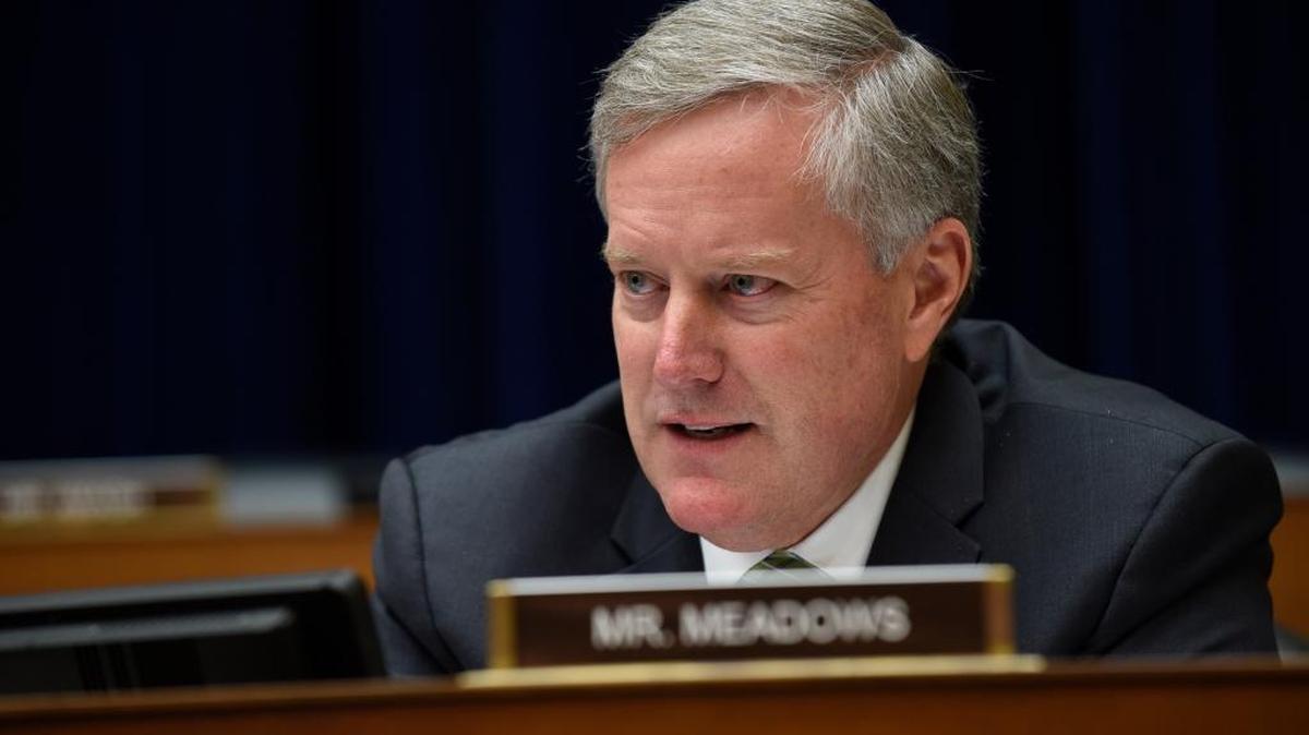 FILE – Republican U.S. Rep. Mark Meadows, from Cashiers, N.C., is under congressional ethics review. Meadows was first elected in 2012. He’s been a vocal founding member of the House Freedom Caucus, a group of GOP lawmakers well-known for drumming up support to oust former Speaker John Boehner, R-Ohio, last year.