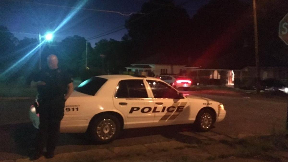 Site of Statesville shooting.