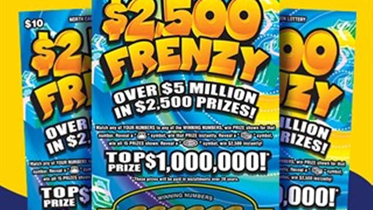 Wesley Blanchette of Charlotte decided to buy a “$2,500 Frenzy” scratch-off lottery ticket and won $1 million.