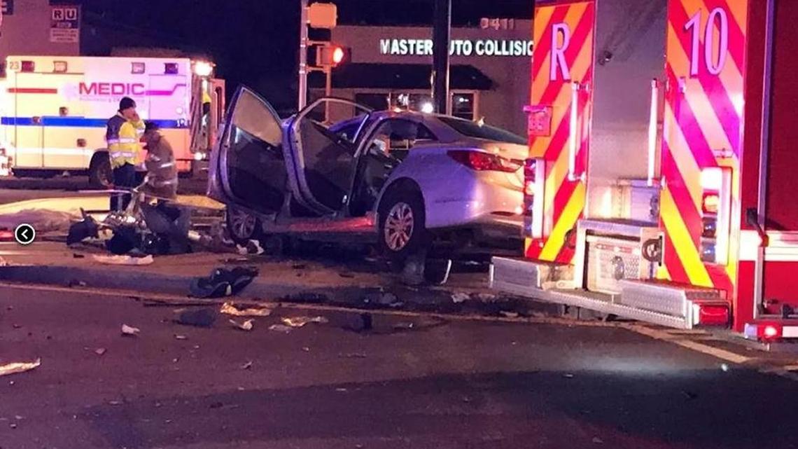 One person was pronounced dead after a fatal three-car crash near south Charlotte.
