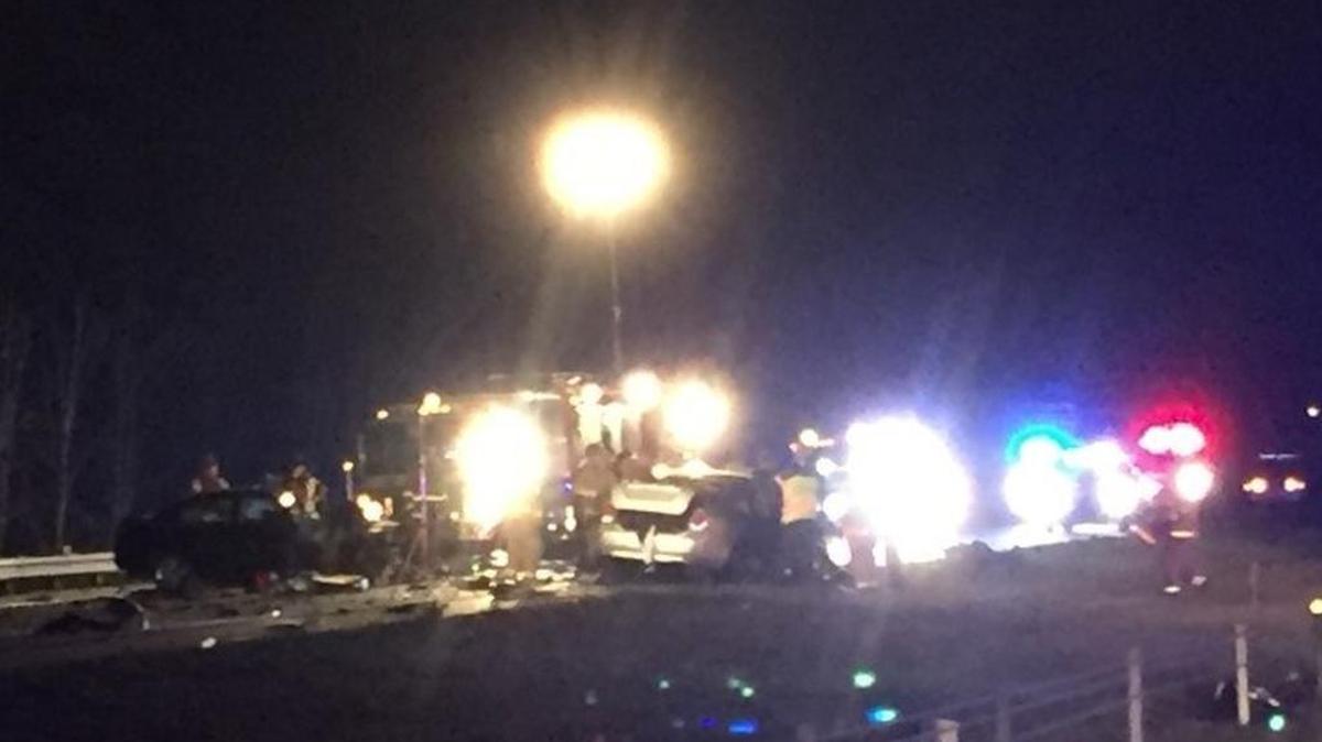 N.C. troopers were investigating a wrong-way wreck on Interstate 485 early Sunday.