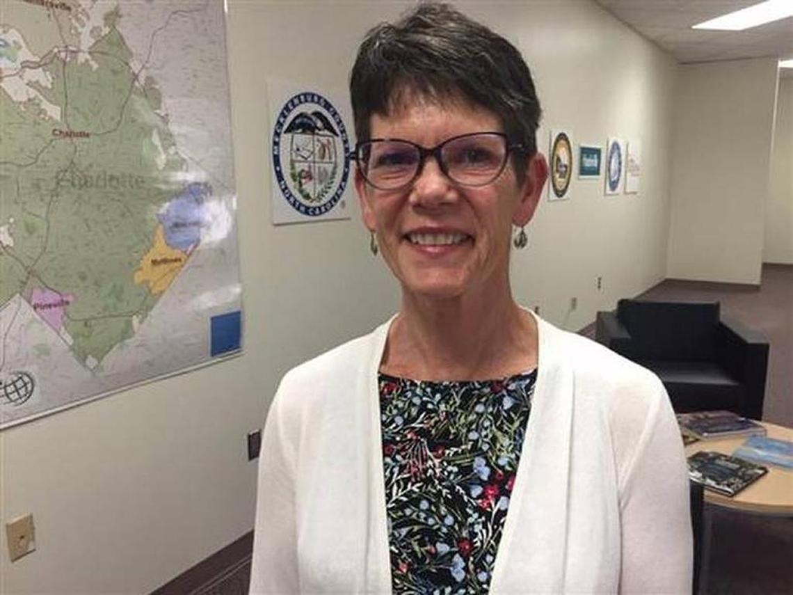 Former Wake and Buncombe County Health Director Alma “Gibbie” Harris has been named interim Mecklenburg County health director starting next week.