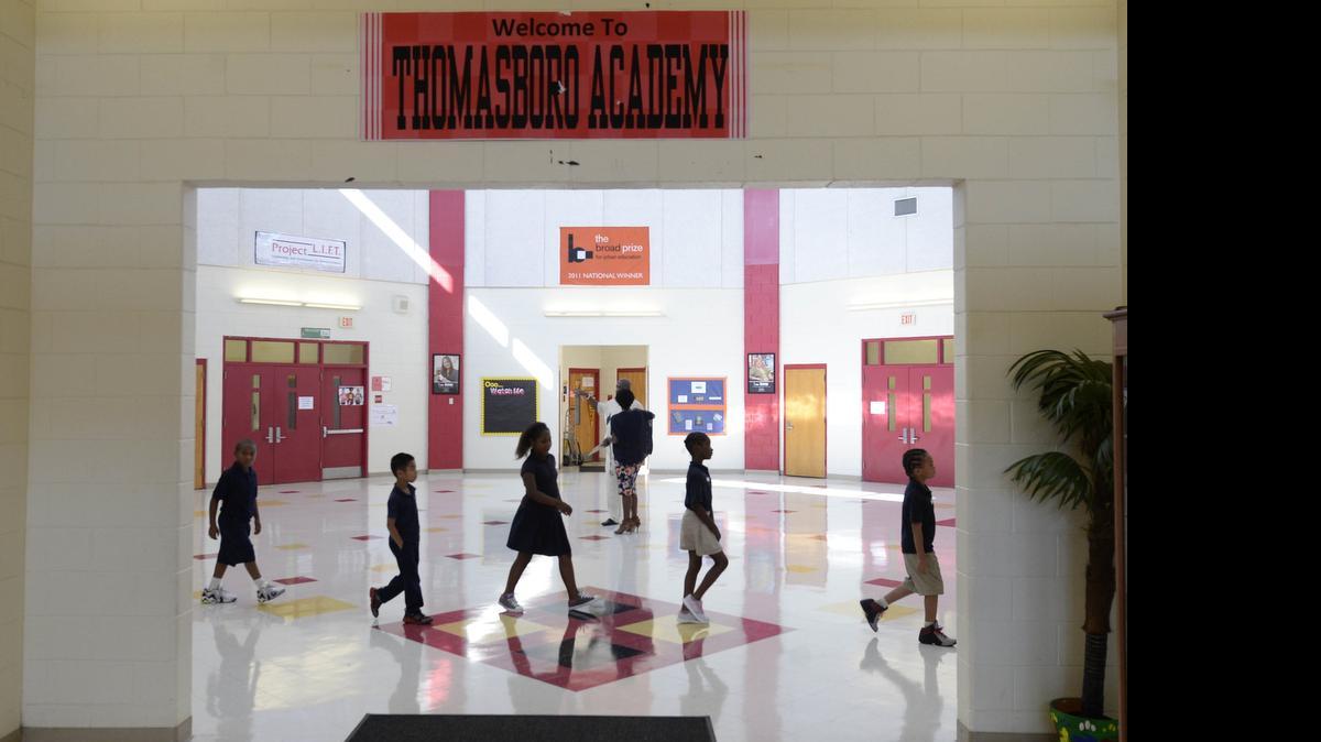 
Students at Thomasboro Academy, a year-round Project LIFT school, got a jump start on the 2015-16 school year when their classes began July 20.
