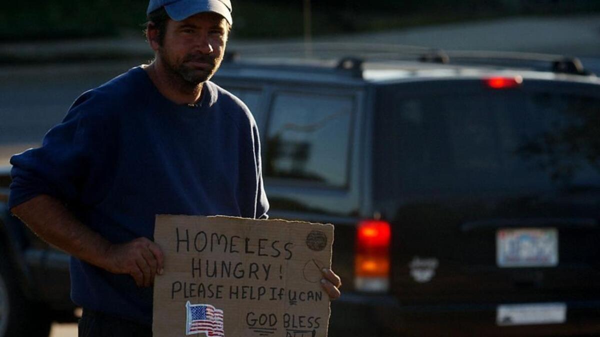 Panhandlers can find most of what they need, including food and shelter, at a local charity. Money from panhandling often goes for drugs and alcohol.