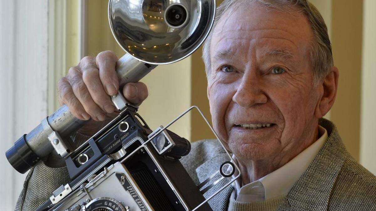 Retired Charlotte Observer chief photographer Don Sturkey at the Earl Scruggs Center in Shelby where an exhibit of his photos opens Jan. 23. The images are from an extensive collection he donated to UNC-Chapel Hill, called Faces from North Carolina. Sturkey, 84, was the first staff photographer at the Shelby Daily Star where he launched his newspaper career. The exhibit will include images from Shelby and Cleveland County.