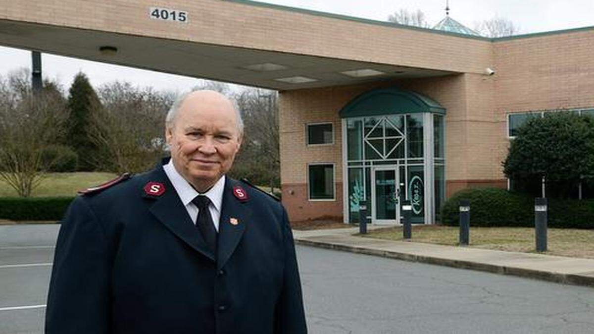 
The Salvation Army plans to move their headquarters in mid-May. The new facility is 13,300 sq. ft. with an additional 1,800 sq. ft. garage at 4015 Stuart Andrew Blvd. according to Major Bobby Lancaster. Lancaster posed for a portrait in front of the building on Wednesday February 25, 2015. 

