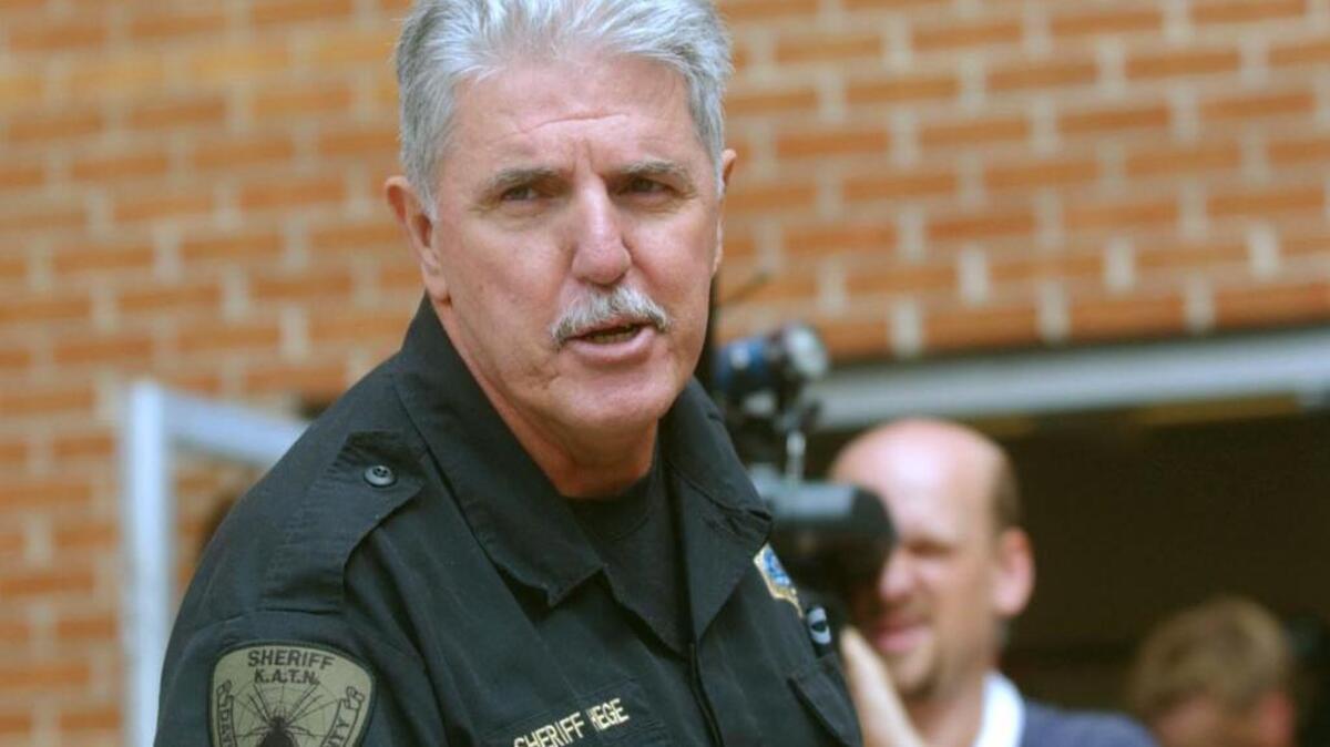 Former Davidson County Sheriff Gerald Hege announced Wednesday he plans to run to be sheriff again.