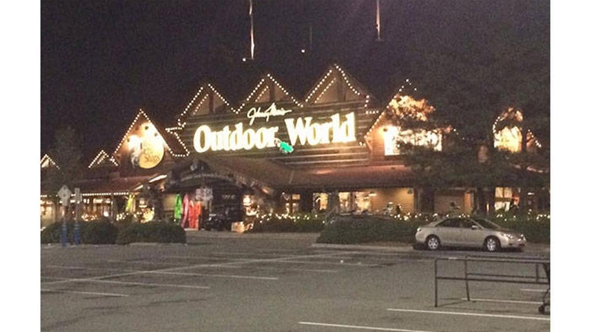 Firearms were stolen from Bass Pro Shops at Concord Mills.