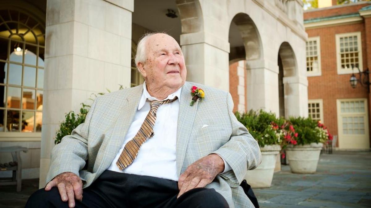 Wake Forest hosts an event for Porter Byrum in October 2014.