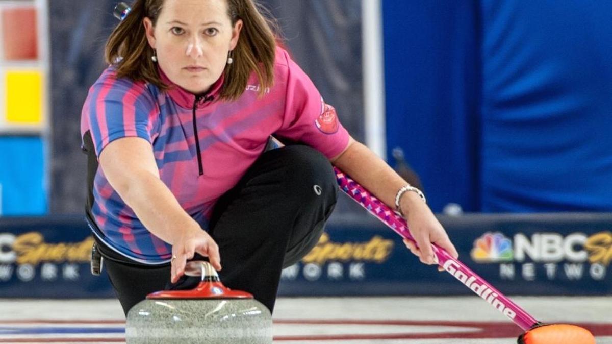 
Four-time U.S. Olympic curler Debbie McCormick 
